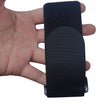 Armband 5x40cm Velcro Verriegelung, Schwarz