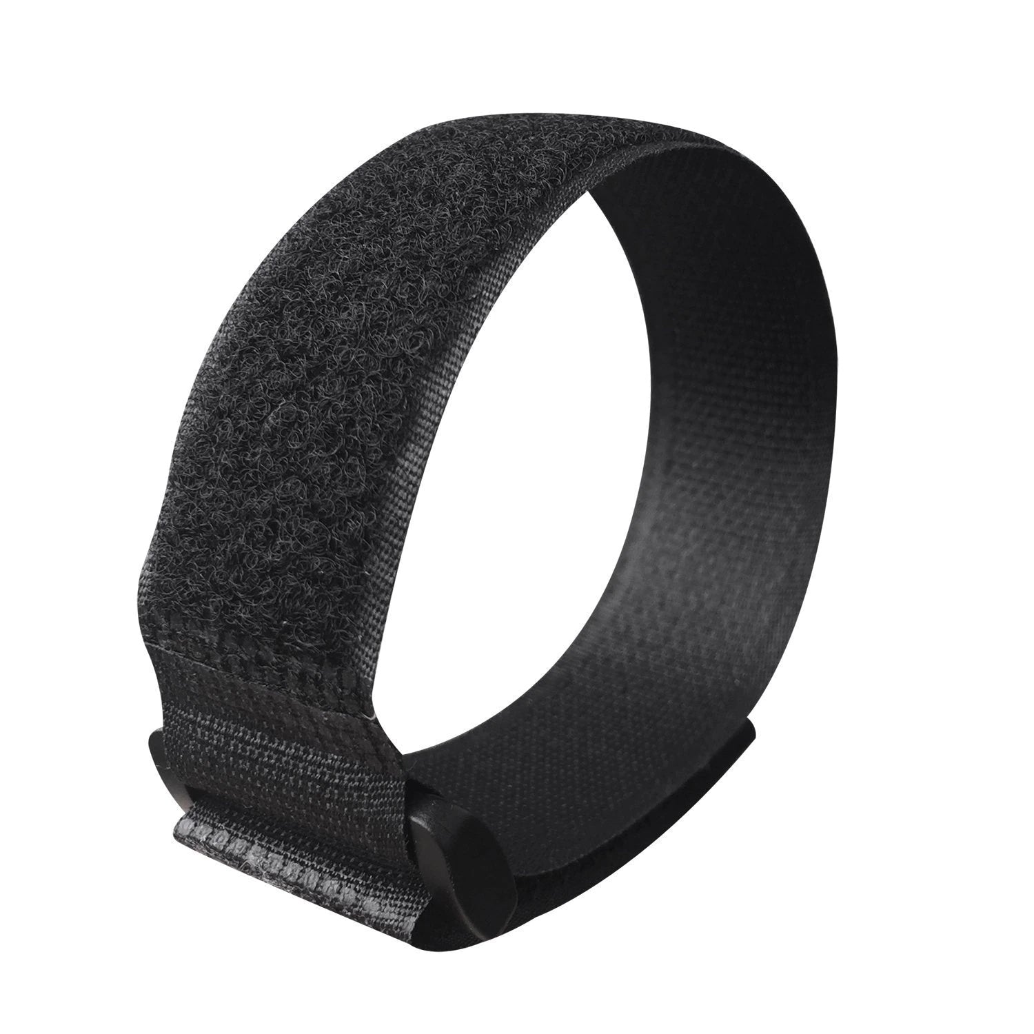 Armband 3x100cm Velcro Verriegelung, Schwarz